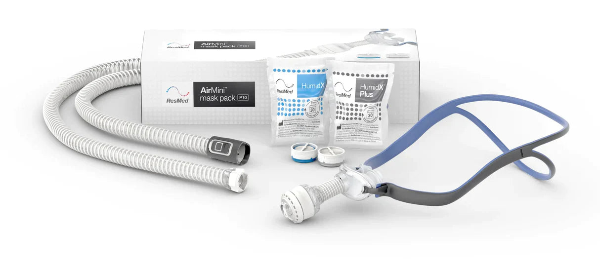 Masque CPAP Narinaires ResMed AirFit™ P10 avec Kit de Connexion AirMini™