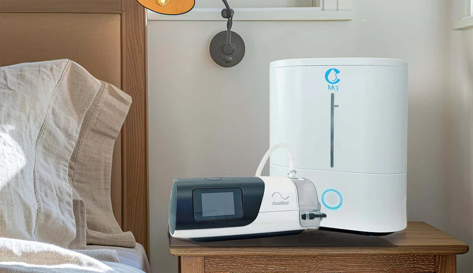 Système de remplissage automatique CSpring MK3® - Chambre à eau CPAP-BiPAP (compatible avec AirSense 10 et AirSense 11)