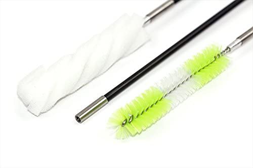 Purdoux 2 in 1 carbon fiber brush for thin and standard pipes