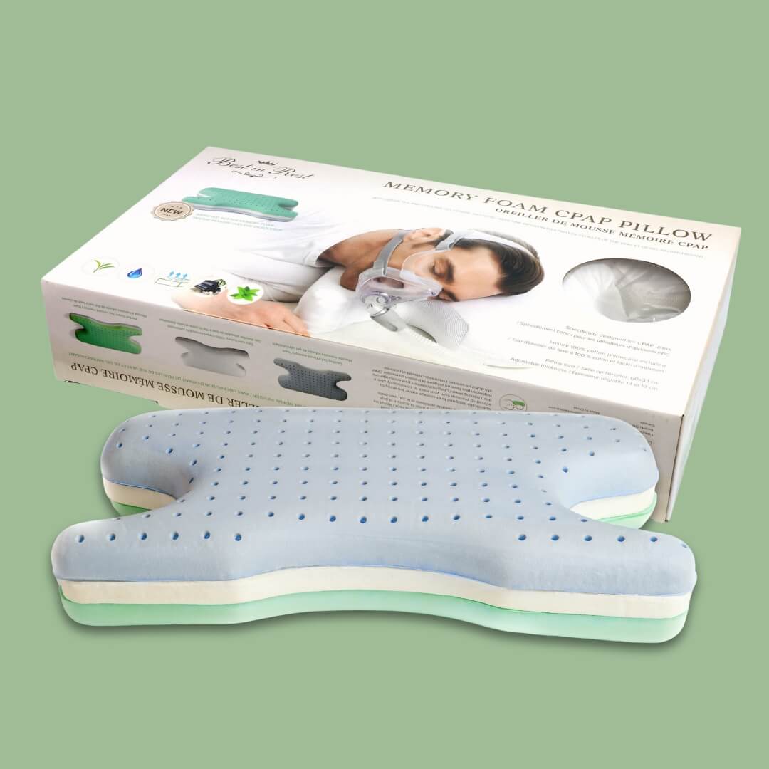 Oreiller CPAP 3 couches en mousse à mémoire de forme Best in Rest