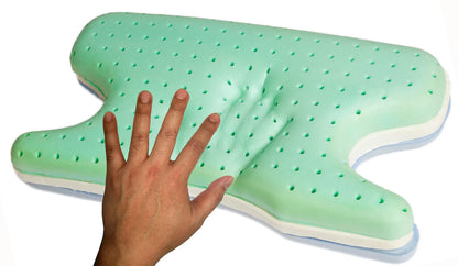 Oreiller CPAP 3 couches en mousse à mémoire de forme Best in Rest