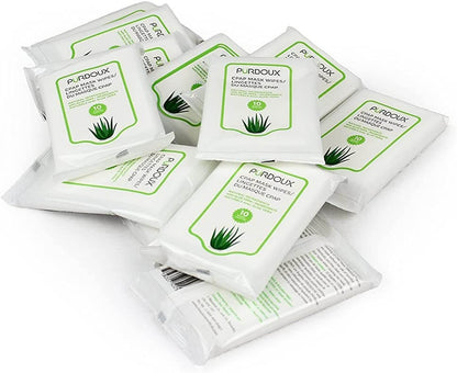 Purdoux Travel CPAP Mask Wipes - 12 pack