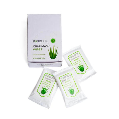 Purdoux Travel CPAP Mask Wipes - 12 pack